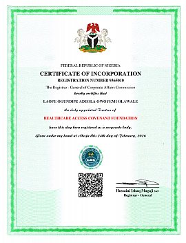 CAC Certificate of Registration